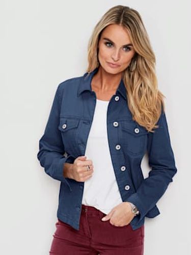 Blazer en jean 63% coton - Helline - Modalova