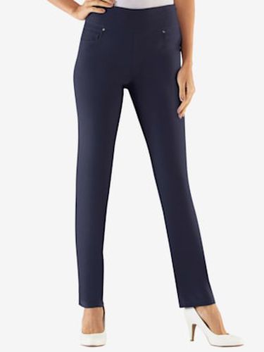 Pantalon ceinture haute affinante à glissière - Collection L - Modalova