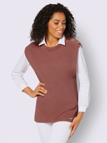 Débardeur en tricot 50% coton - Collection L - Modalova