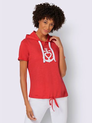 T-shirt à capuche pur coton - Collection L - Modalova