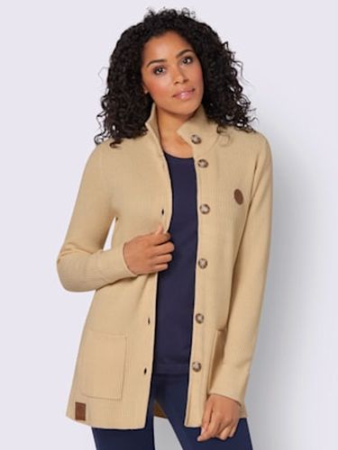 Veste longue en tricot 50% viscose - Collection L - Modalova