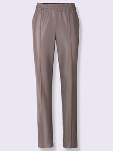 Pantalon en imitation cuir imitation cuir souple - Creation L - Modalova