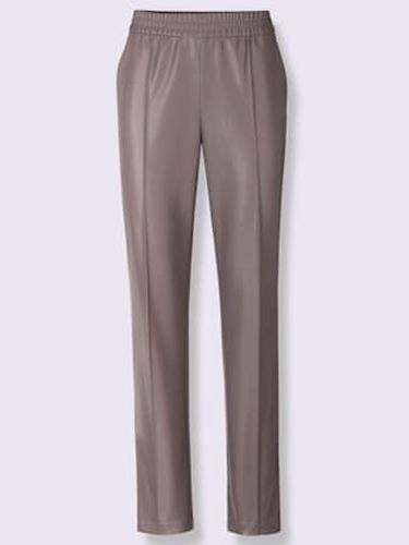 Pantalon en synthétique imitation cuir souple - Creation L - Modalova