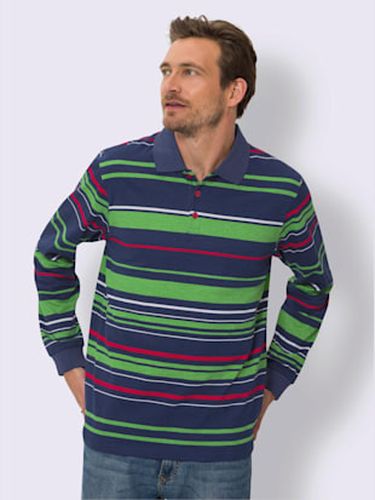 Polo à manches longues bords-côtes extensibles confortables - Witt - Modalova