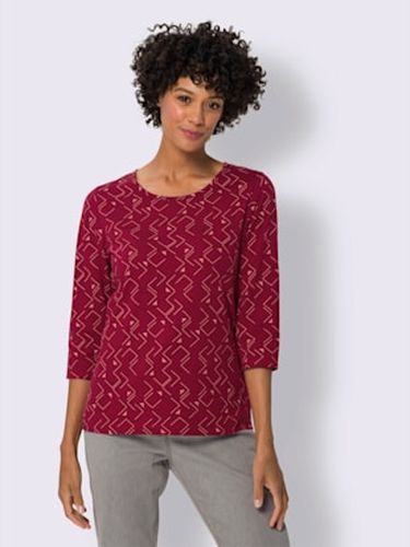 T-shirt à manches 3/4 encolure ronde passepoilée - Witt - Modalova