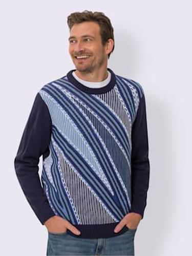 Pull col rond superbe motif tricoté - Witt - Modalova