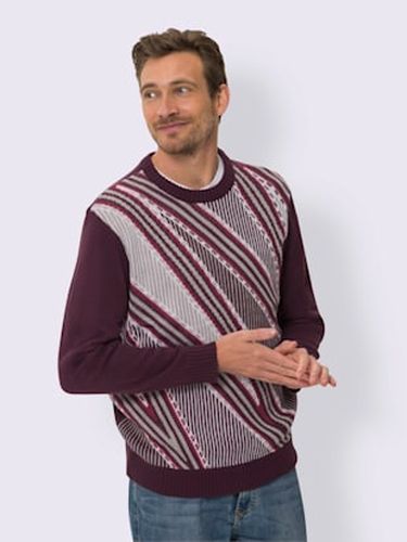 Pull col rond superbe motif tricoté - Witt - Modalova