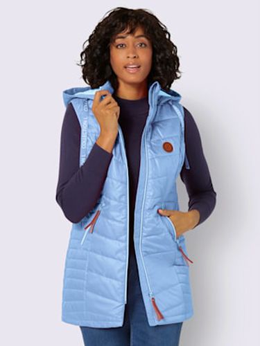 Gilet matelassé long coupe longue tendance - Collection L - Modalova