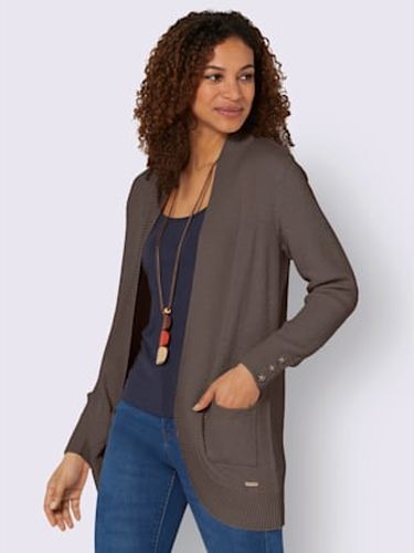 Veste longue en tricot 50% coton - Collection L - Modalova