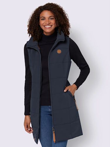 Gilet long - Collection L - marine - Collection L - Modalova