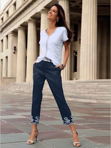 T-shirt à manches courtes détails argentés - Witt - Modalova