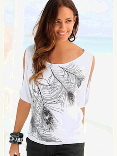 T-shirt de plage imprimé - LASCANA - Modalova