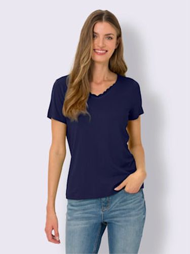 T-shirt jolie dentelle sur l'encolure - Linea Tesini - Modalova