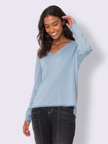 Pull en tricot fin jolis coloris contrastés - Witt - Modalova