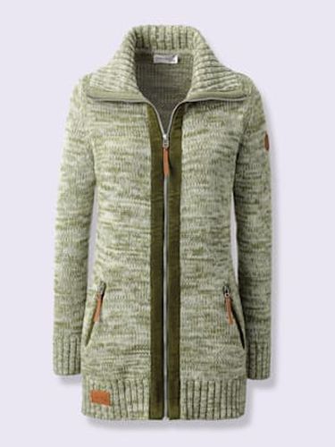 Veste longue en tricot 68% coton - Collection L - Modalova