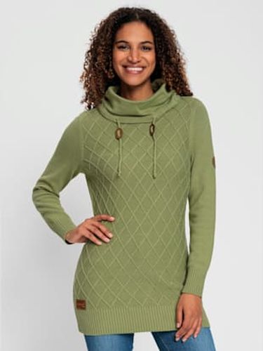 Pull à col roulé pur coton - Collection L - Modalova