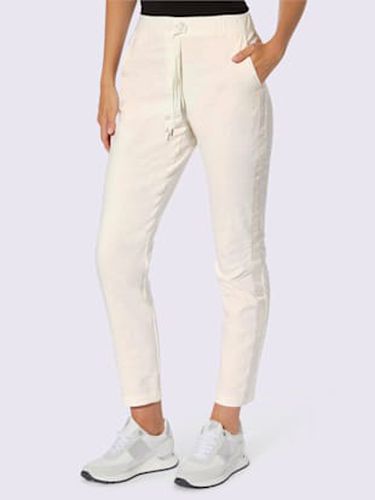 Pantalon ceinture avec coulisse - Mandarin - Modalova