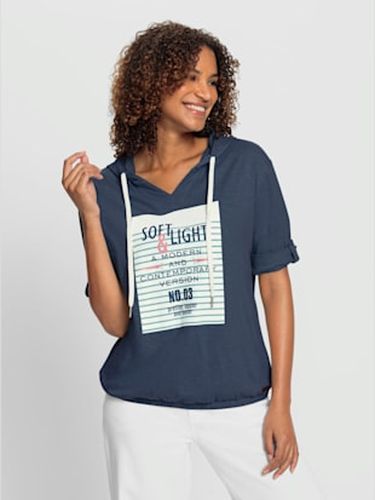 T-shirt à capuche pur coton - Collection L - Modalova