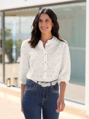 Chemisier en coton superbe broderie de madère - Witt - Modalova