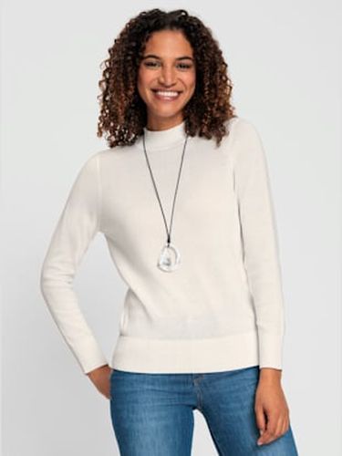 Pull à col montant pur coton - Collection L - Modalova