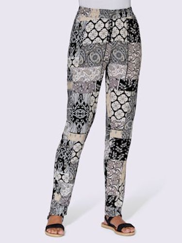 Pantalon motif patchwork - - - Helline - Modalova