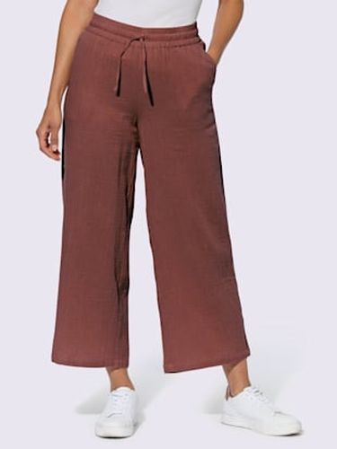 Pantalon large pur coton - Collection L - Modalova