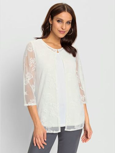 T-shirt 2 en 1 avec dentelle transparente - Fair Lady - Modalova