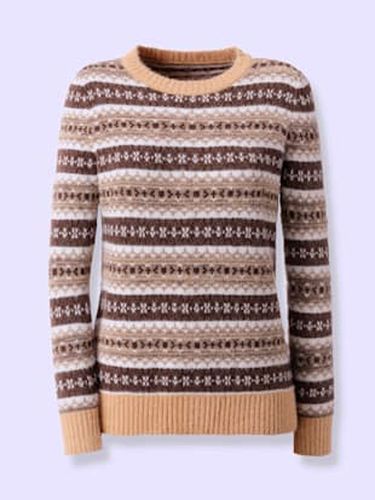 Pull jacquard 5% laine mérinos - Witt - Modalova