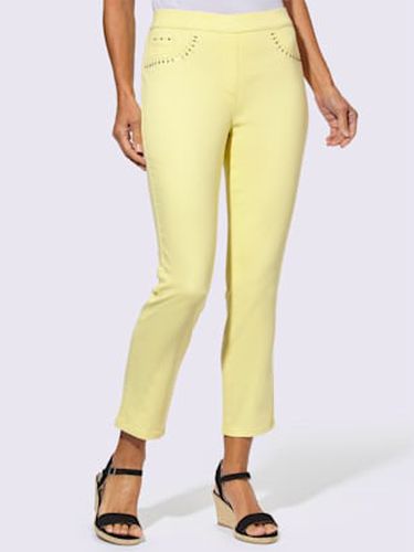 Jean 7/8 96% coton - - citron - Helline - Modalova