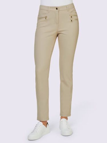 Pantalon effet ventre plat extensible - Linea Tesini - Modalova