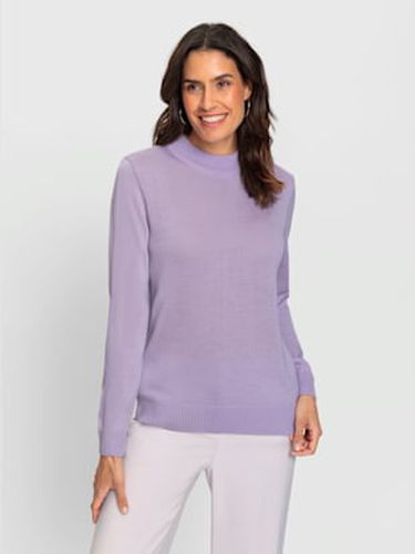 Pull avec finitions côtelées en maille fine - Witt - Modalova