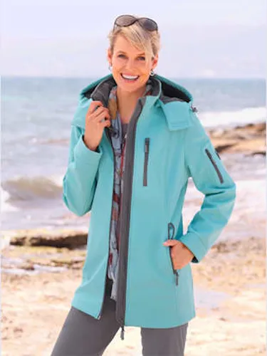 Veste d'extérieur capuche amovible grâce à une glissière - Collection L - Modalova