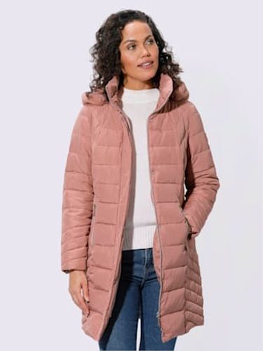 Veste longue glissière sous patte de boutonnage pression - Collection L - Modalova