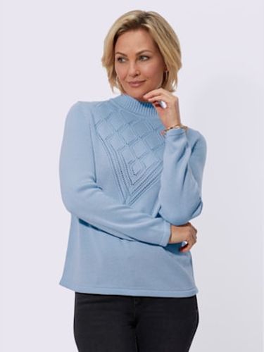 Pull à col montant motif ajouré élégant - Witt - Modalova