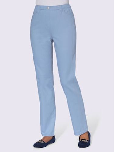 Jean droit effet délavé ceinture élastique - Witt - Modalova