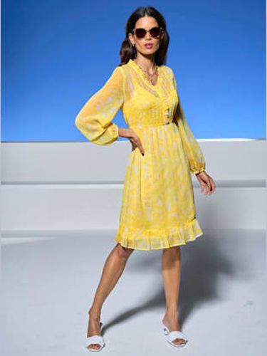 Robe imprimée superbe imprimé sur le fond de robe. - - - Ashley Brooke - Modalova