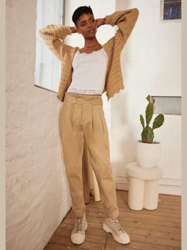 Pantalon paperbag 97% coton - Witt - Modalova