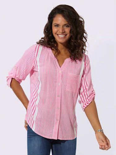 Chemisier rayé avec viscose - Collection L - Modalova