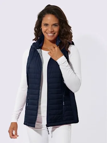 Gilet matelassé capuche amovible - Collection L - Modalova