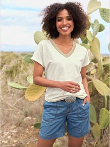 T-shirt à manches courtes ruban à l'encolure - Witt - Modalova