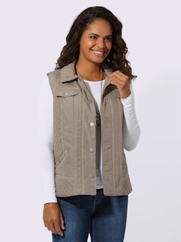 Gilet matelassé coutures contrastées - Collection L - Modalova