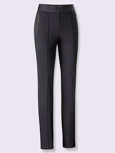 Pantalon qualité jacquard bicolore - Collection L - Modalova