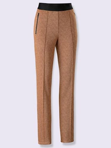 Pantalon qualité jacquard bicolore - Collection L - Modalova