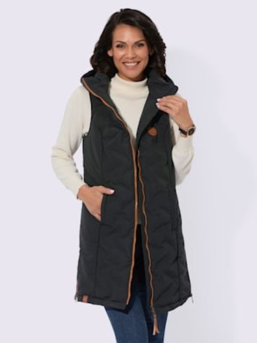Gilet long gilet en qualité microfibre - Collection L - Modalova