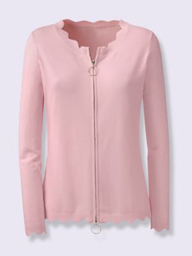 Veste en tricot glissière double-sens - Ashley Brooke - Modalova