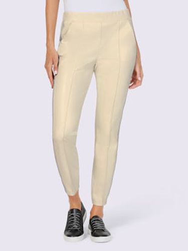 Pantalon en imitation cuir rayures brillantes sur les coutures latérales - Rick Cardona - Modalova