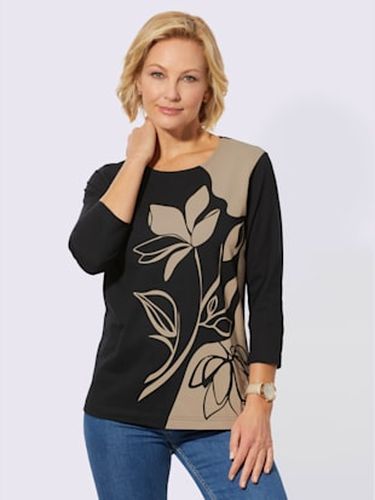 T-shirt à encolure ronde imprimé contrasté - Witt - Modalova