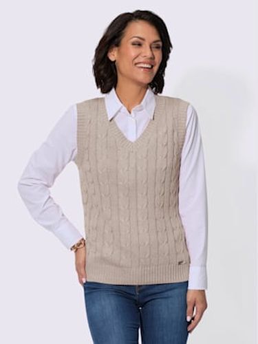 Débardeur en tricot mélange coton-viscose - Collection L - Modalova