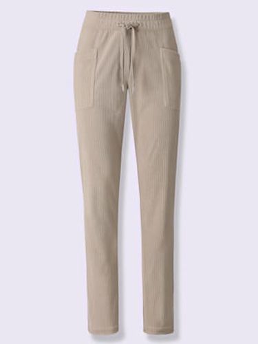Pantalon velours imitation velours côtelé - Collection L - Modalova