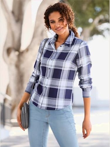Chemisier en flanelle flanelle légère très douce - Collection L - Modalova